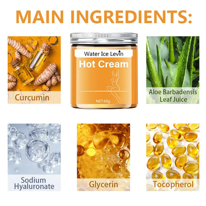 Crème de massage pour tout le corps et la musculation, compresse chaude