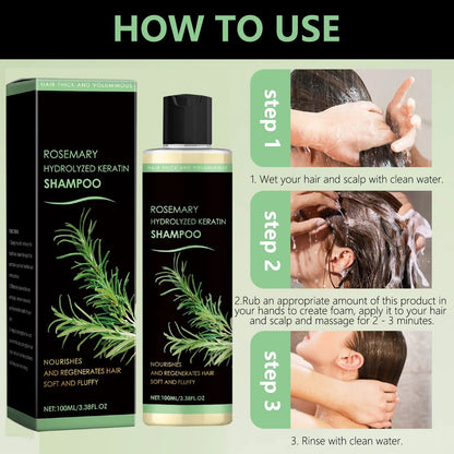 Romarin Anti calvitie repousse des cheveux réparation nourrissante en profondeur